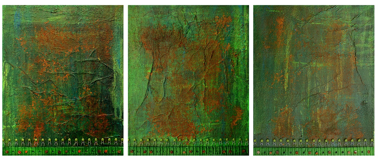 184-121/1+2+3 -24x30 cm/werk-€120/werk